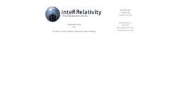 Desktop Screenshot of interrelativity.com